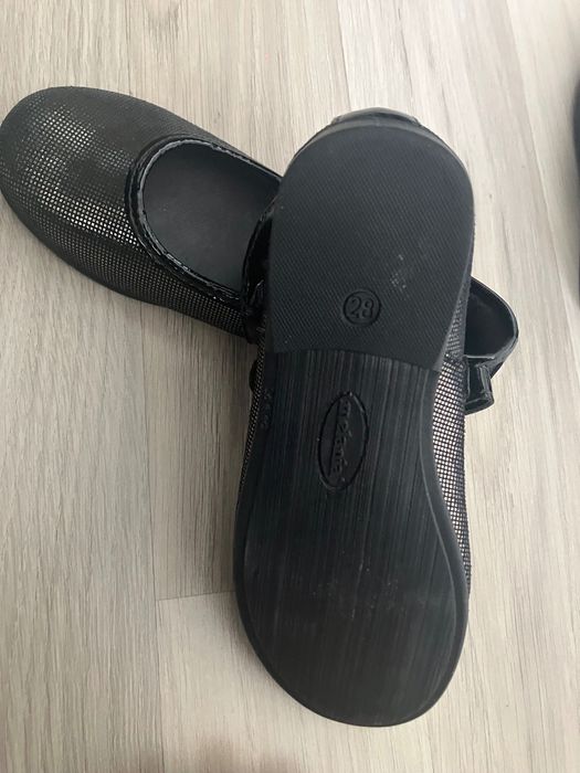 Pantofi eleganti fetite piele naturala Melania, marime 28