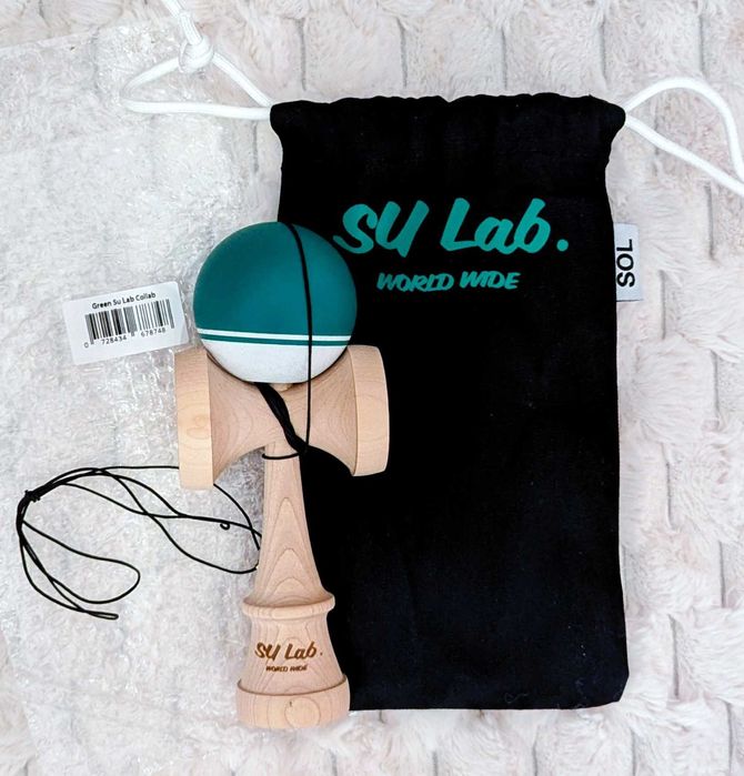 SOL Su Lab Kendama, Friction Clear/Fuzzy, Luzumaki/Craft Spectra Ken