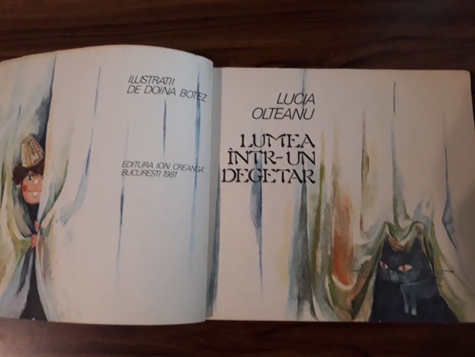 Lumea intr-un degetar, Lucia Olteanu, ed. Ion Creangă, ilustratii