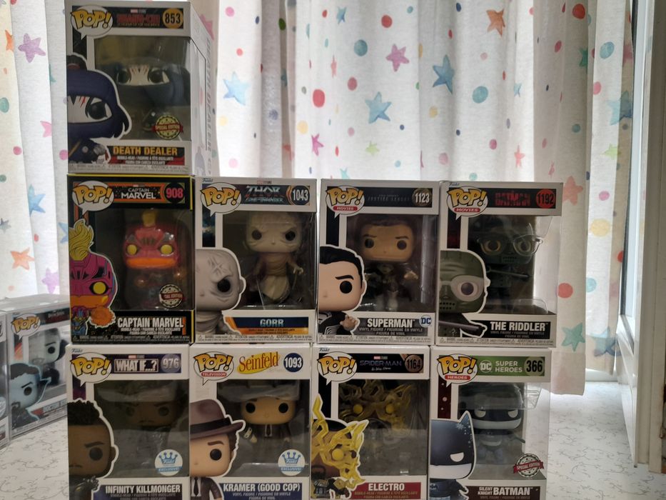 Funko pop Marvel, Star wars, DC колекционерски фигурки детски играчки