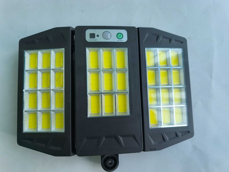Lampa solara flexibil cu 264 led cob si telecomanda