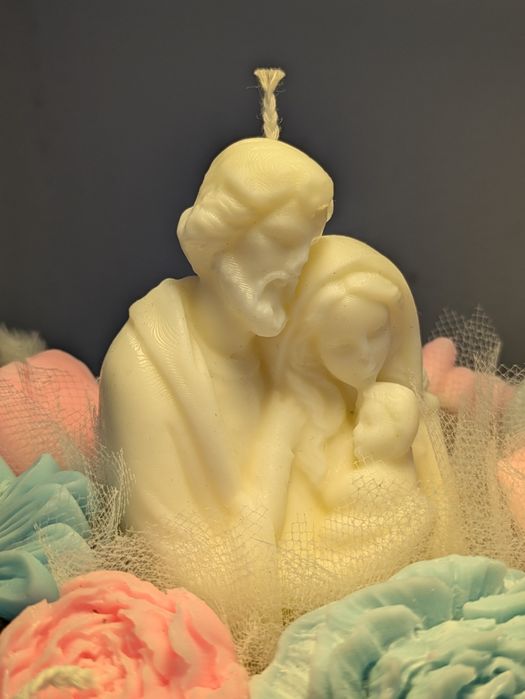 Aranjament  handmade din ceară de soia, realizată cu drag