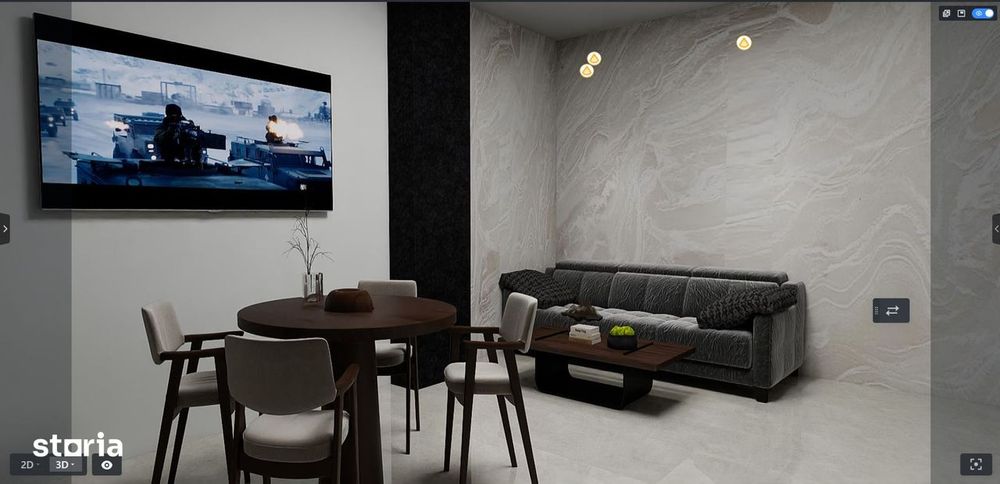 Studio NOU 40mp  | De la 88.000€ | Parcare inclusă | Doamna Stanca