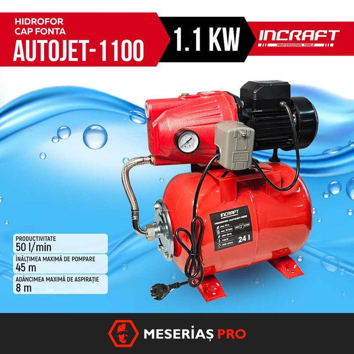 Hidrofoare si pompe electrice de apa - modele noi