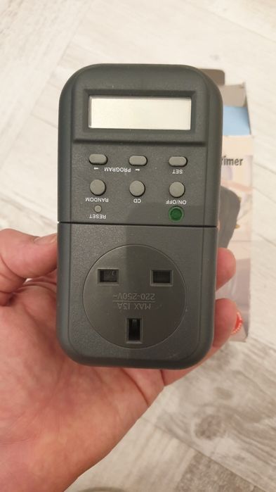 Timer / Cronometru digital de 7 zile Priza Reglabila