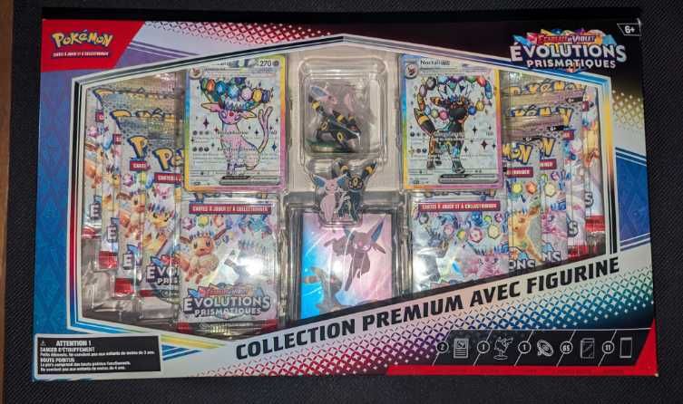 Pokemon Prismatic Evoluții Colecție Figurine Premium