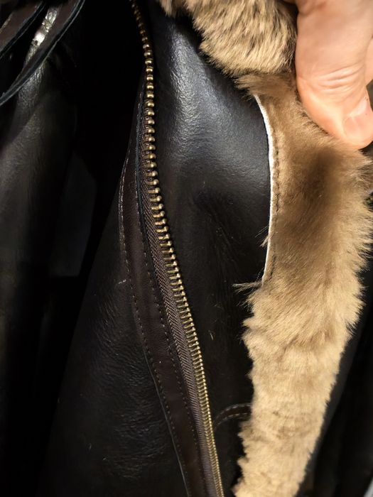 Дублёнка натуральная кожа