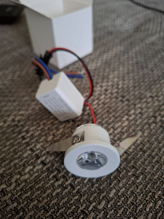 Spot încastrat 220v ,1w mini
