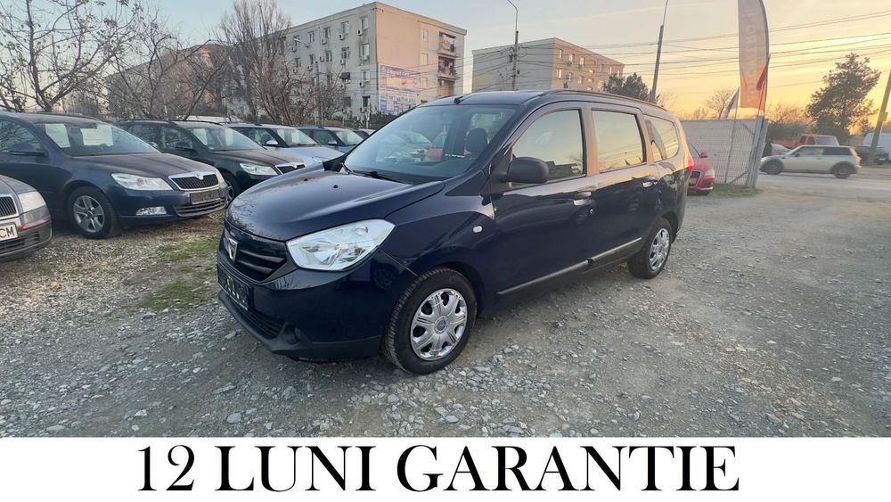 Dacia Lodgy 12 Luni Garantie Plata 6-60 luni Avans 0 lei