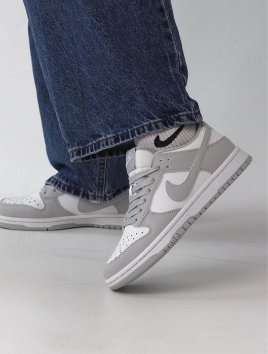 Кроссовки Nike Dunk серые