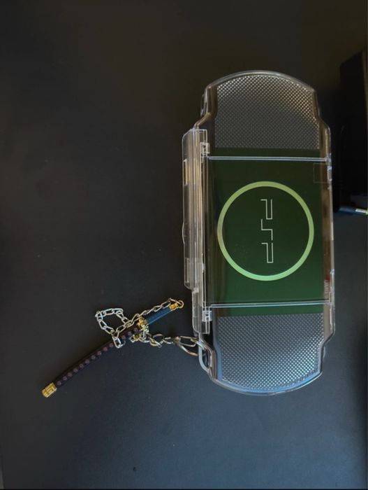 Sony PSP 3000 Modată, 32GB, Butoane Albe + Hard Case + Jocuri GRATIS