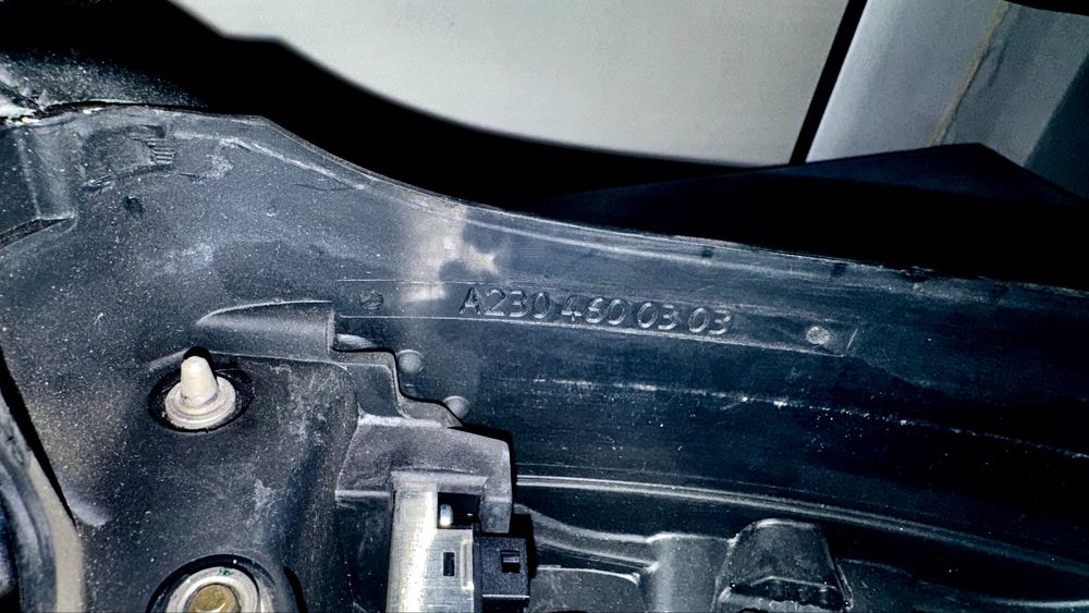 Волан Мерцедес W211 E Класа W219 CLS W209 CLK R230 SL фейслифт подгрев