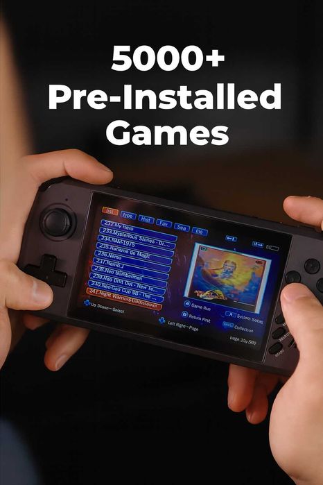 Игровая приставка Porodo 5000+ игр, 64GB, 3000 mAh. Есть доставка