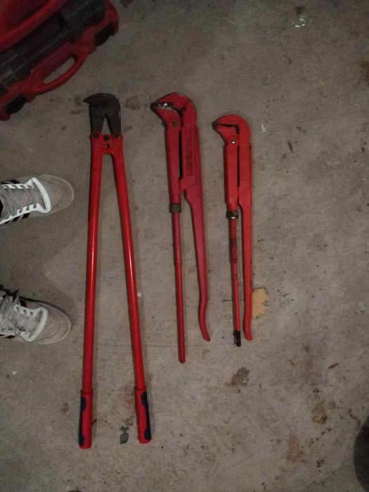 Foarfecă fier knipex și 2 moxuri rothenberger