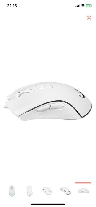 Мышь ARDOR GAMING Fury белый