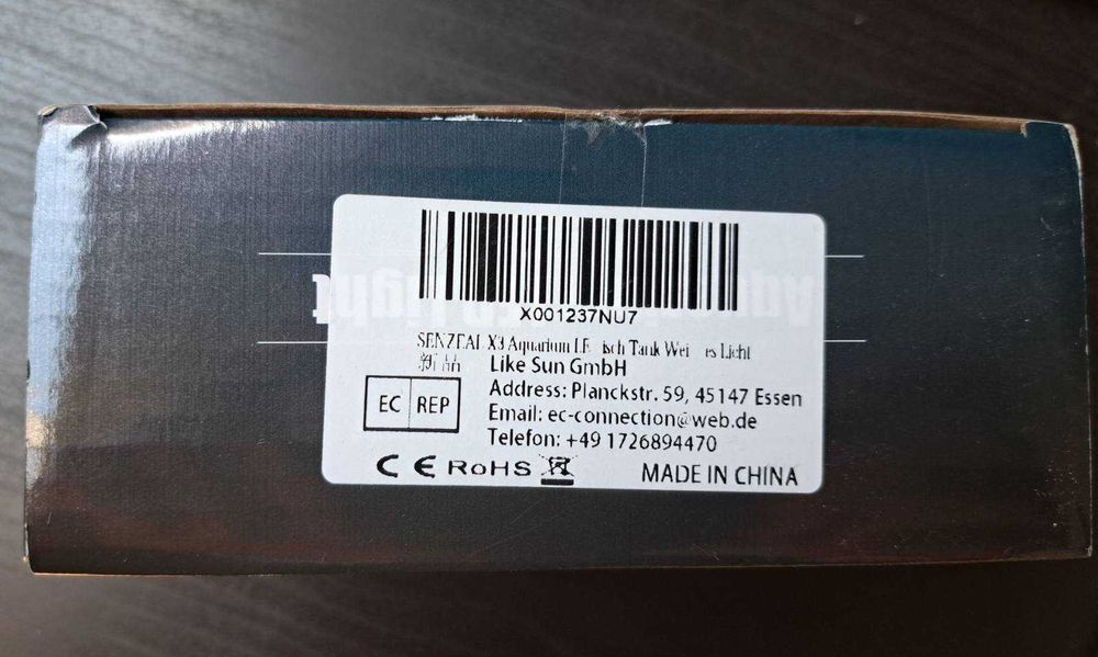 SENZEAL X3 – LED осветление за аквариум – НОВО и неразпаковано