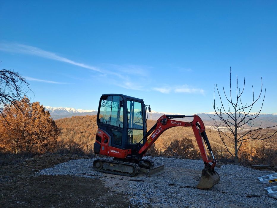 Услуги с мини багер и самосвал – Бързо, коректно, на добра цена!