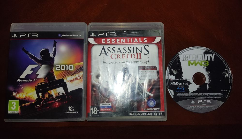 Продам диски для Playstation 4 и Playstation 3