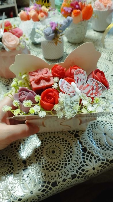 Восъчни букетчета