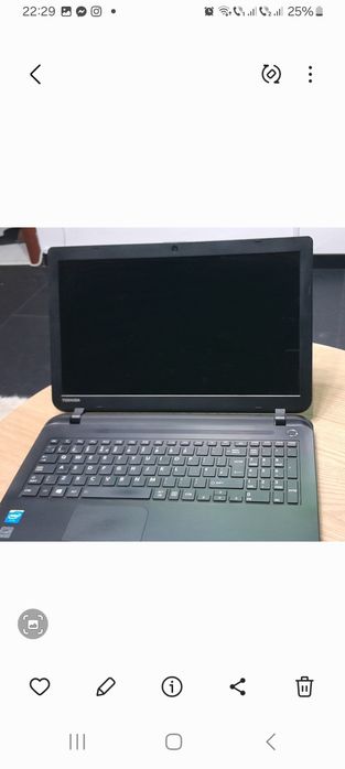 Vand laptop Toshiba