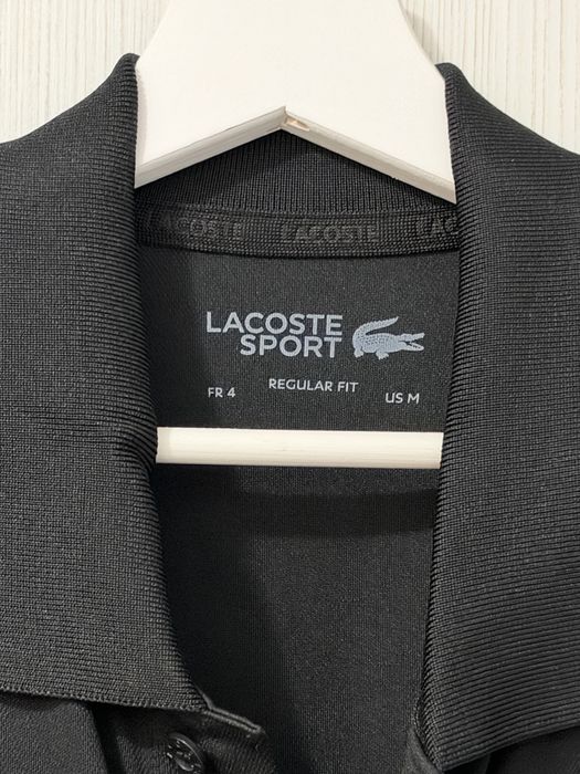 Tricou polo Lacoste Sport Ultra Dry M negru