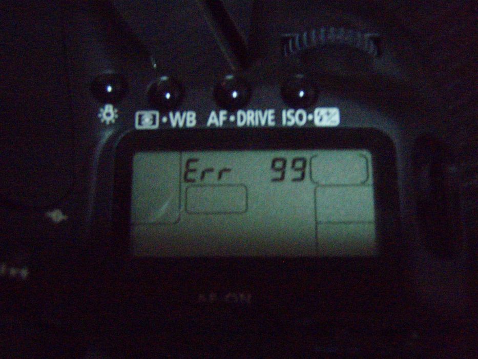 Dezmembrez Canon 40d (Err 99)