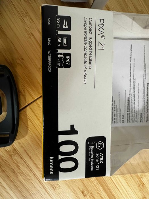 Frontala Lanterna Petzl Pixa Z1 BlackYellow