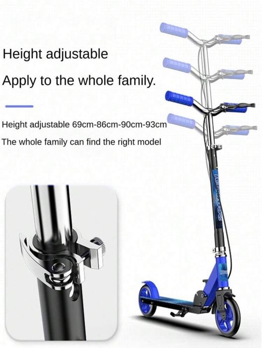 Trotineta noua pliabila / ultimele 3 / Neagra