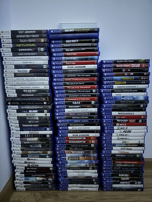 Lot jocuri IEFTINE pentru PlayStation 5 si 4