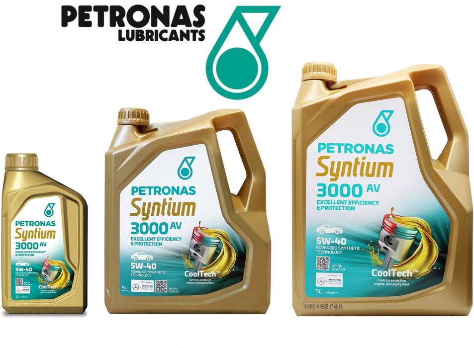Двигателно масло PETRONAS SYNTIUM 3000AV 5W40