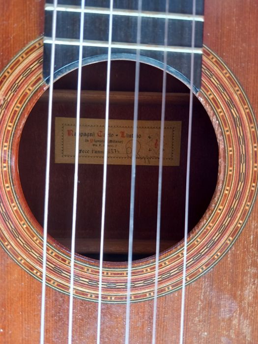 Chitara clasica CARLO RASPAGNI LIUTAIO 1974
