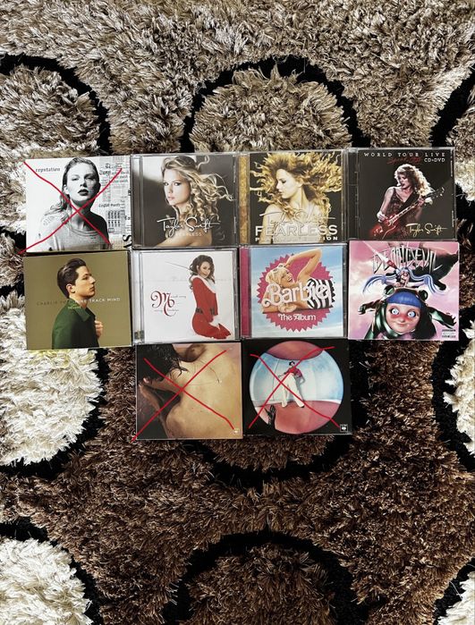 Cd-та Taylor Swift, Harry Styles, Barbie