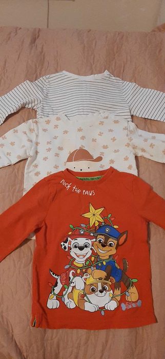 Детски блузи 3 бр 98