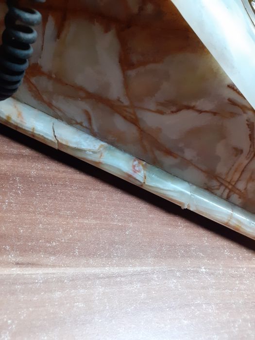 Телефон мраморен, .Телефон домашен ретро