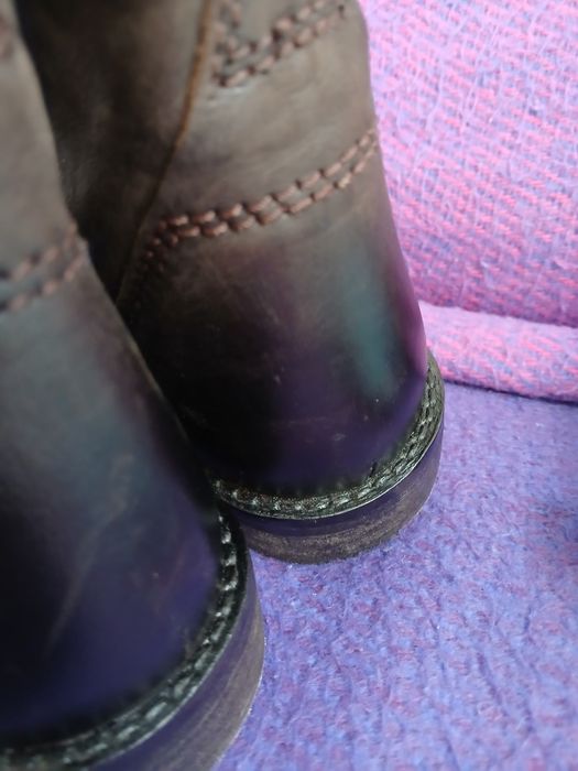 Пролетни боти естествена кожа 35