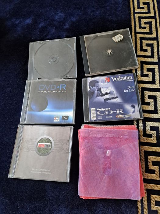 Чехлы для ДВД дисков