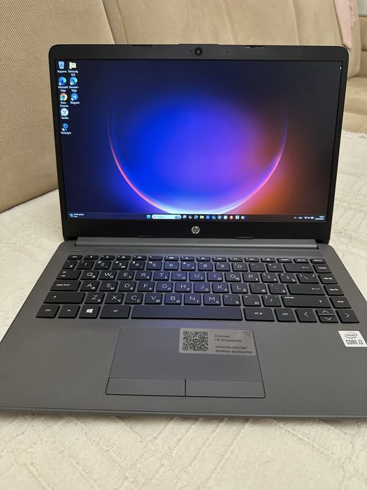 HP ноутбук цвет серый