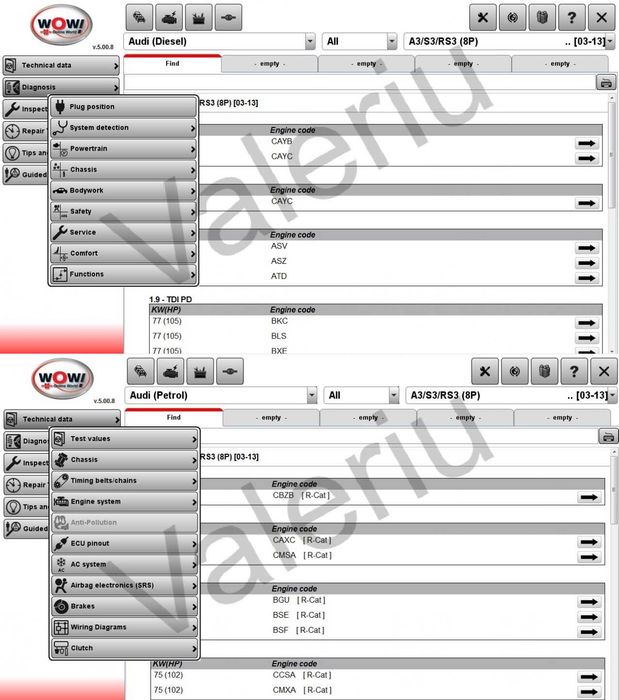 Laptop HP configurat pentru diagnoză auto, gata de lucru