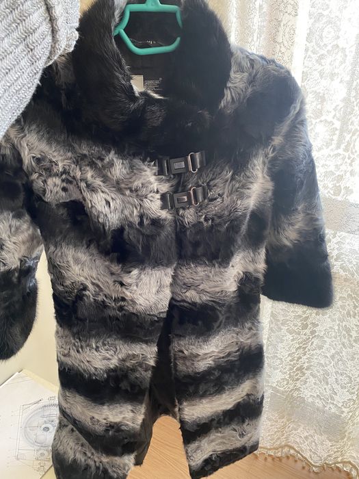 Шуба из козьей шерсти