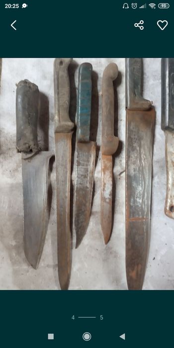 Ножи советский. Ь