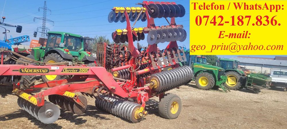 Disc ( grapa cu disc ) Vaderstad Carrier. IMPORT