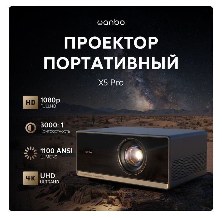 Проектор Wanboo x5 pro