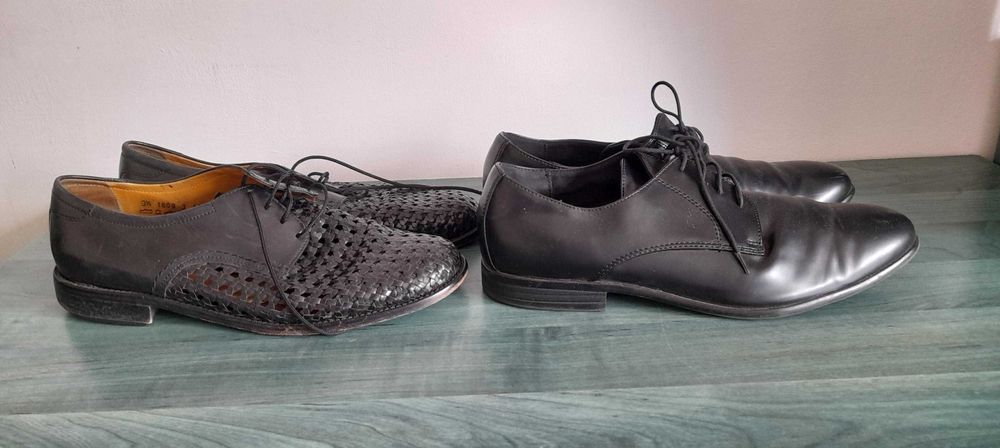 Pantofi barbatesti  din piele, marimea  45 și 46, „Rieker”