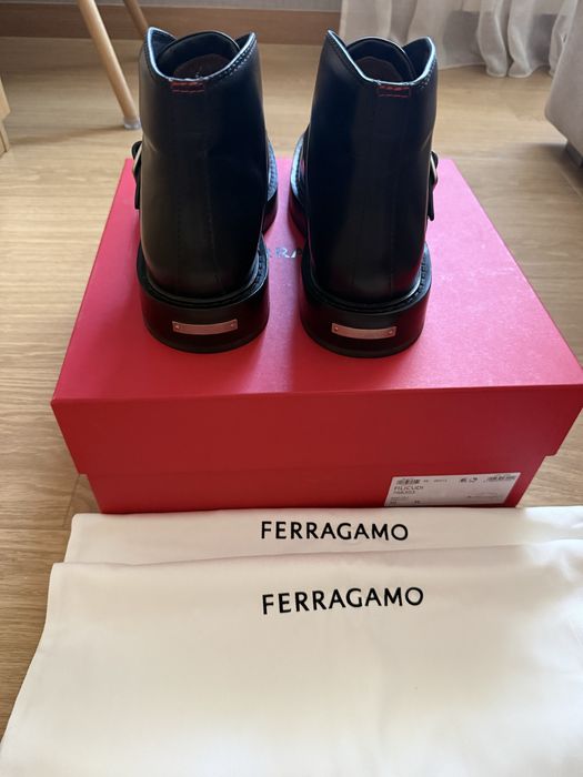 Ferragamo Combat boots размер 44