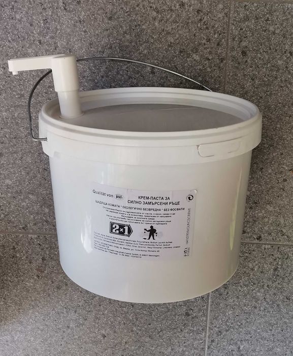 Крем-паста(каша)за силно замърсени ръце 4,2кг.