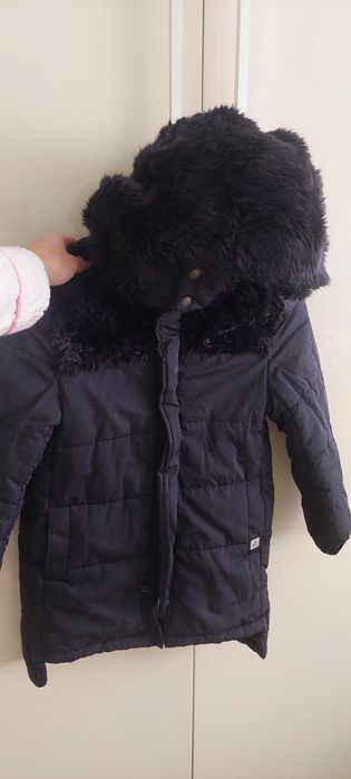 French Connection парка teddy bear 6-7 г. Зимно дебело яке за момиче