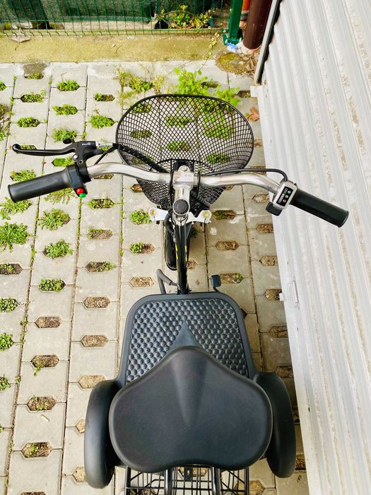 РАЗПРОДАЖБА !!! НОВ Ел. скутер-триколка VSSPORT VS350, Гаранция