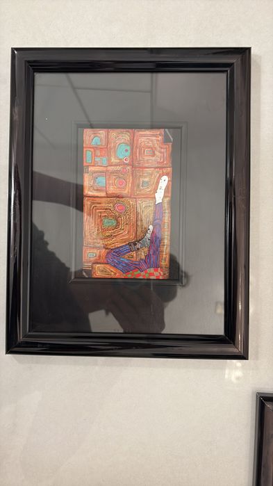 Set 3 tablouri oficiale Friedensreich Hundertwasser – anii 1980