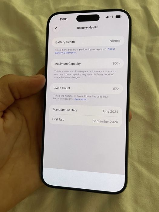 Vand Iphone 15 Pro Max