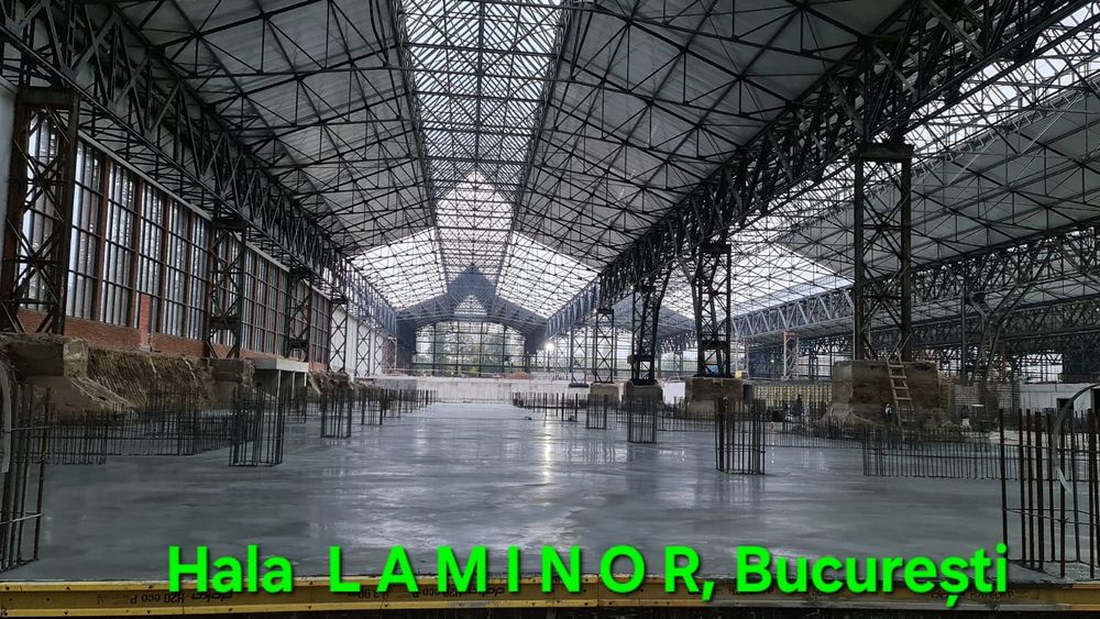 Beton Elicopterizat, finisat cu cuart, Pardoseli Industriale Betonate